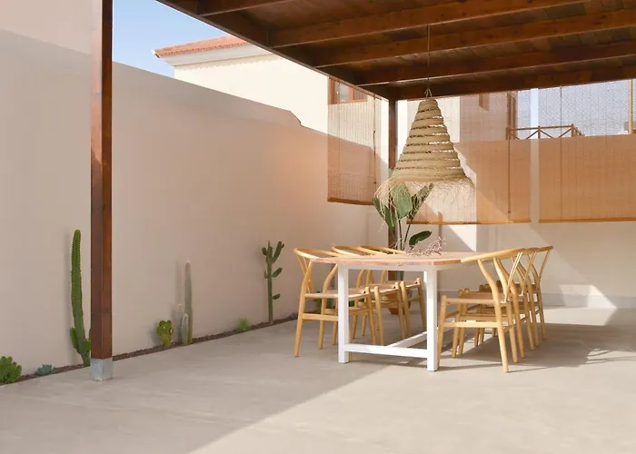 Mareterra - Sunny Family With Terrace, Barbecue And Pool * Corralejo